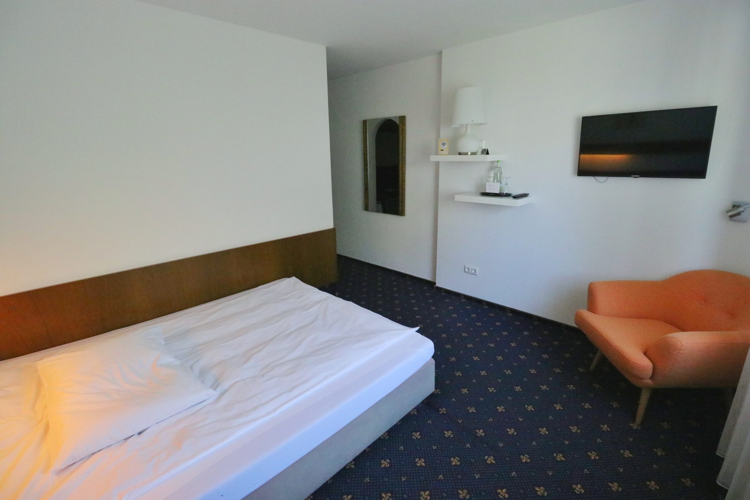 Ansicht Einzelzimmer im Hotel Franken Forchheim ab 42€